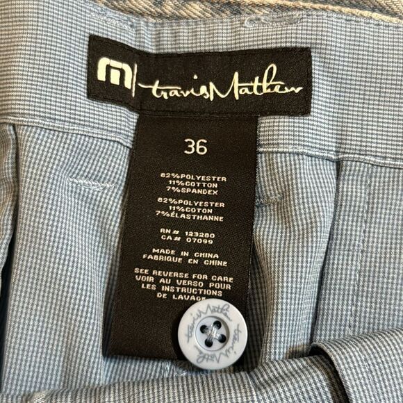 Travis Mathew mens performance wear lightweight golf style shorts size 36 - Picture 8 of 8